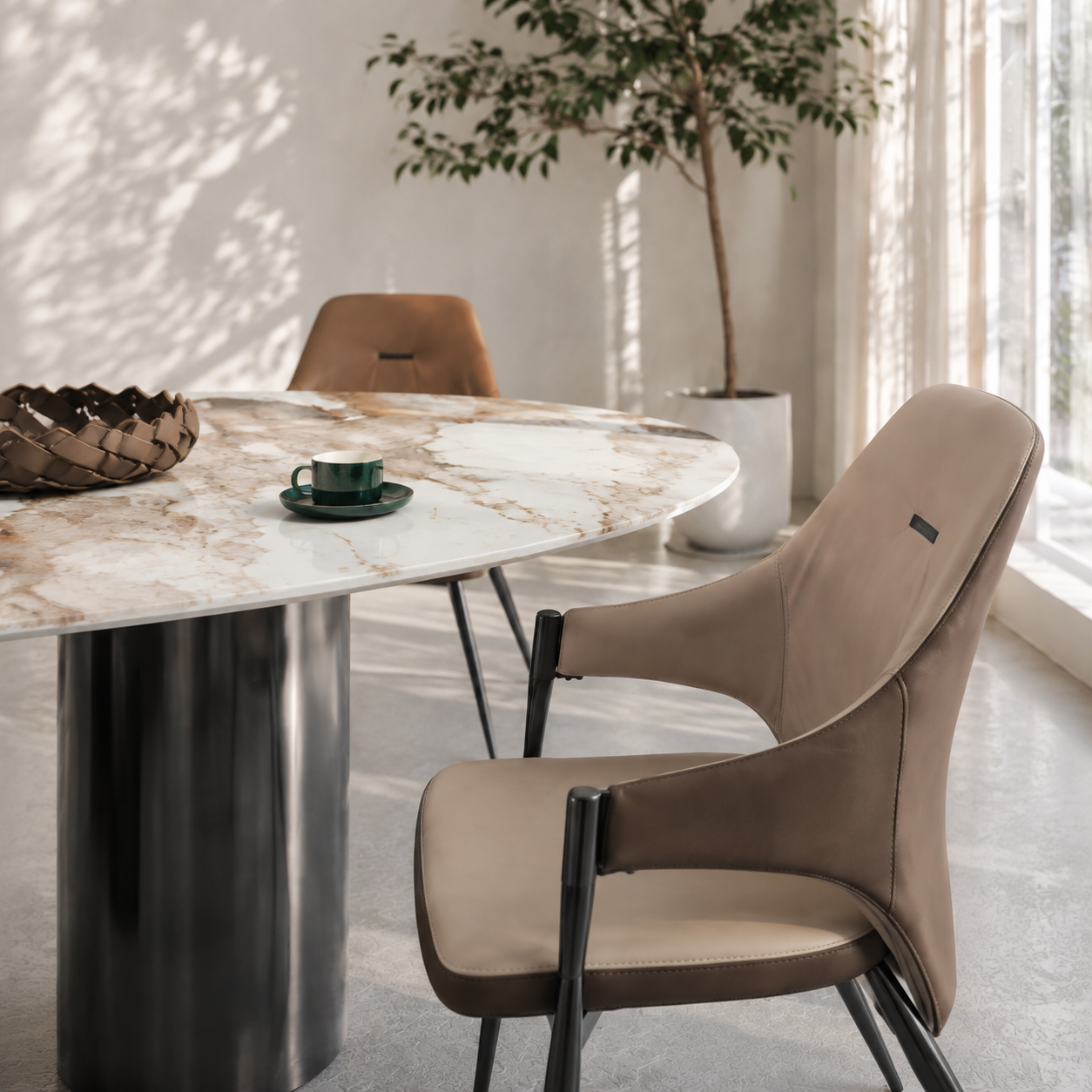 Dining tables Oval Pandora black