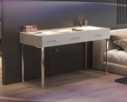 Vanitii Billie Vanity Desk Pro - 3 Draws