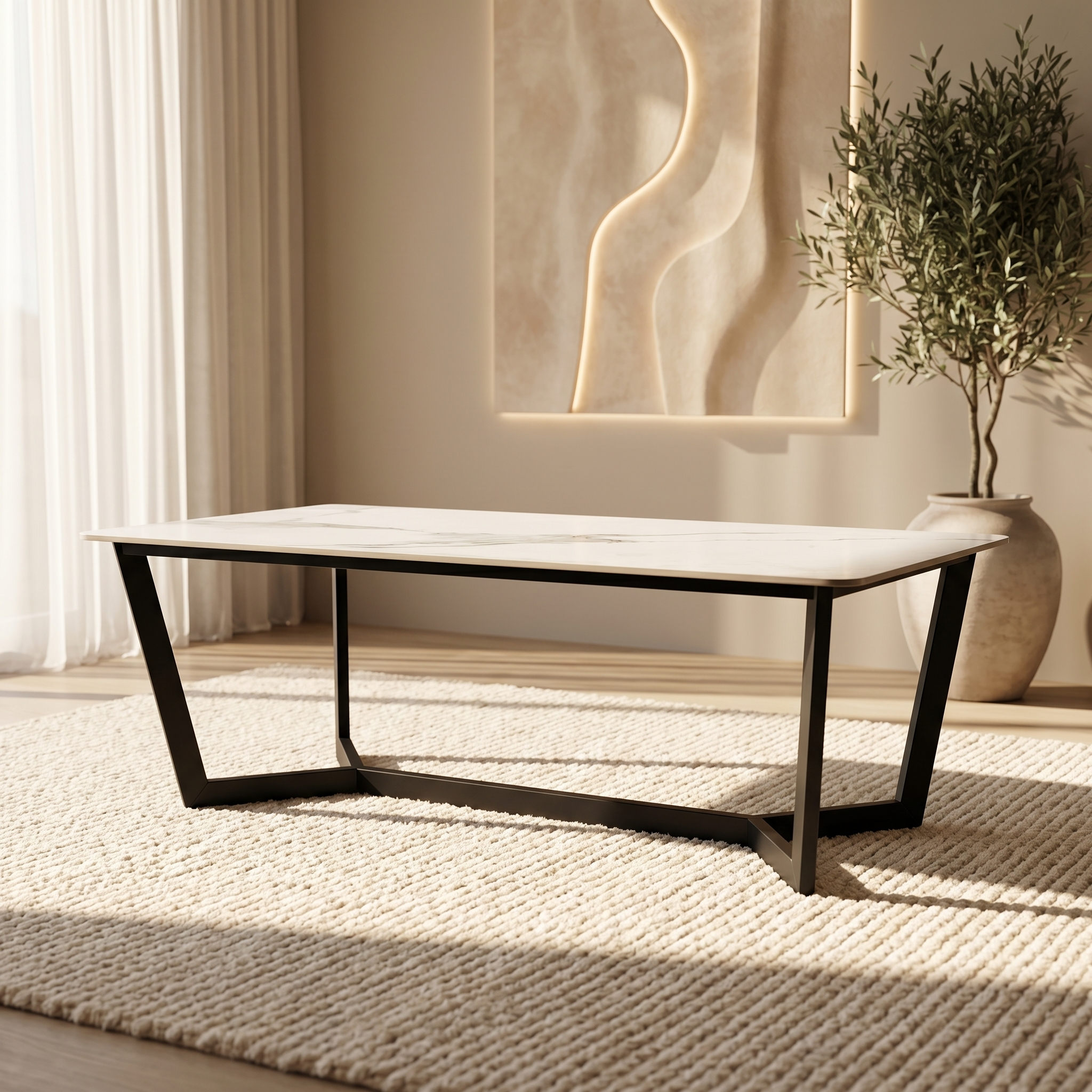 Julian Bowen Olympus dining table