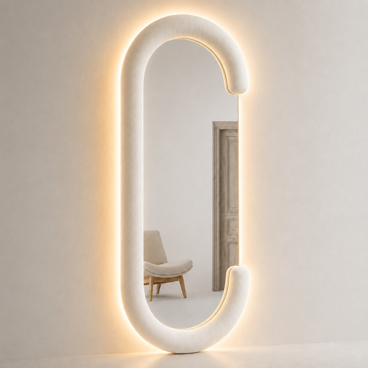 LED Diori Salon Boucle Mirror