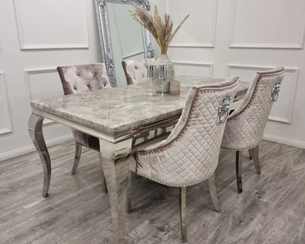 Bentley Chrome Dining Chair