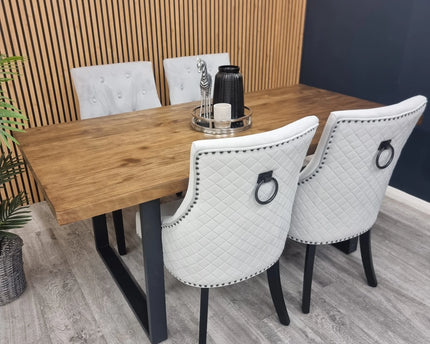 **PROMO** Bentley Black Leg Dining Chair