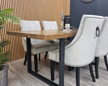 **PROMO** Bentley Black Leg Dining Chair