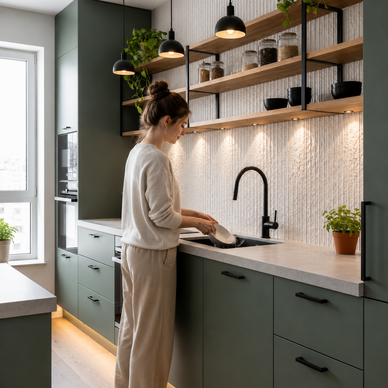 Primer Flexible Fluted Wall Panel