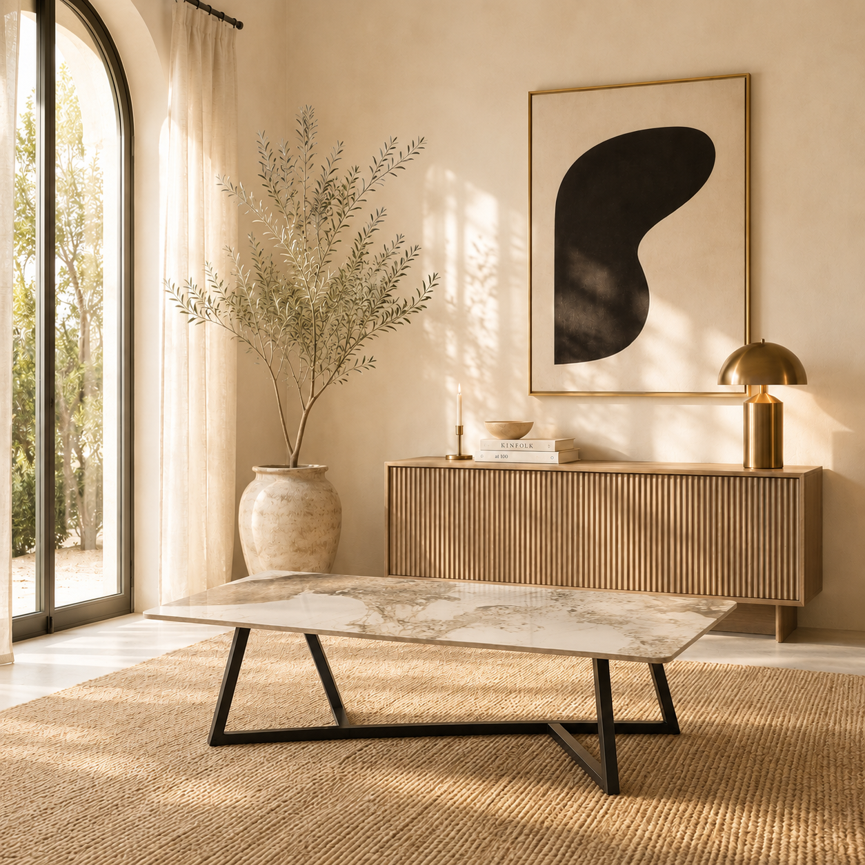 Coffee table zigzag Pandora