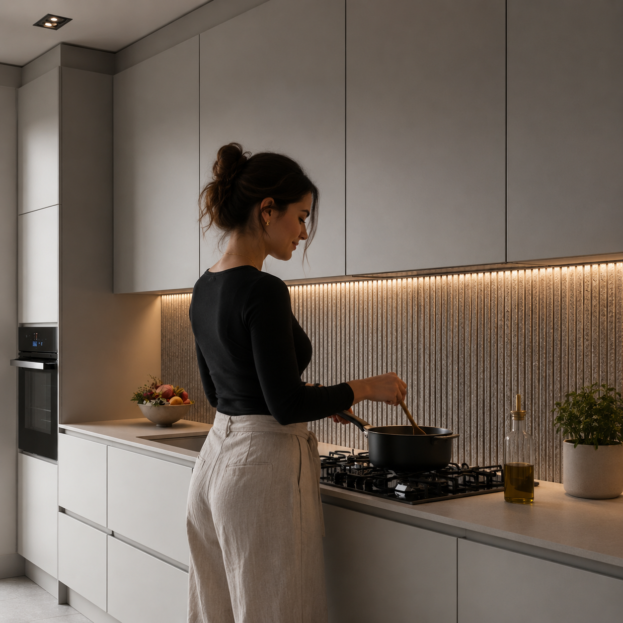 Primer Flexible Fluted Wall Panel