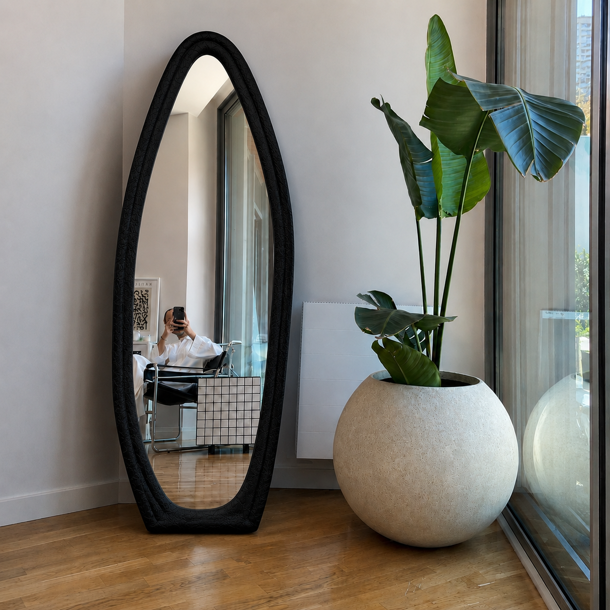 Boucle Full Length Mirror