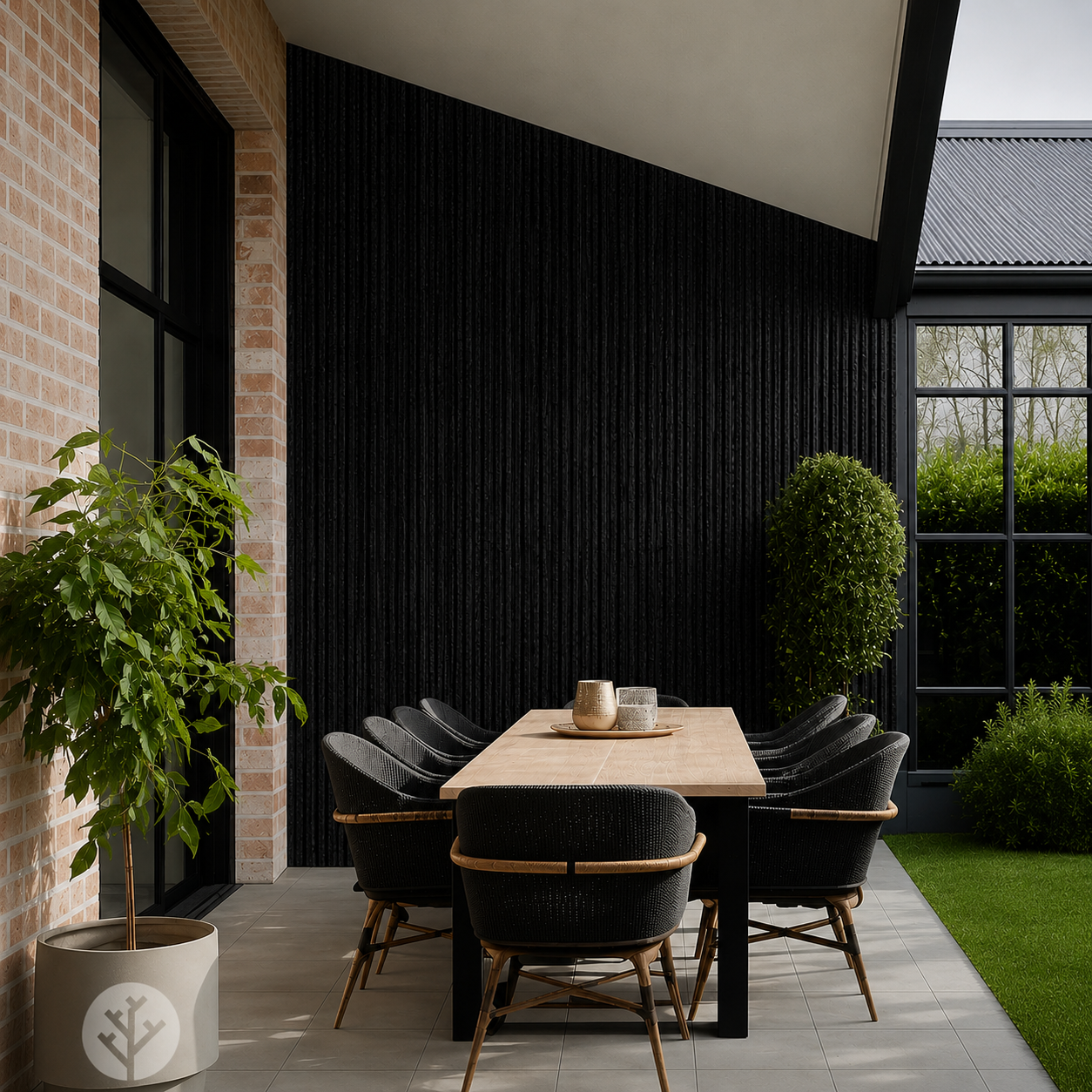 Primer Flexible Fluted Wall Panel