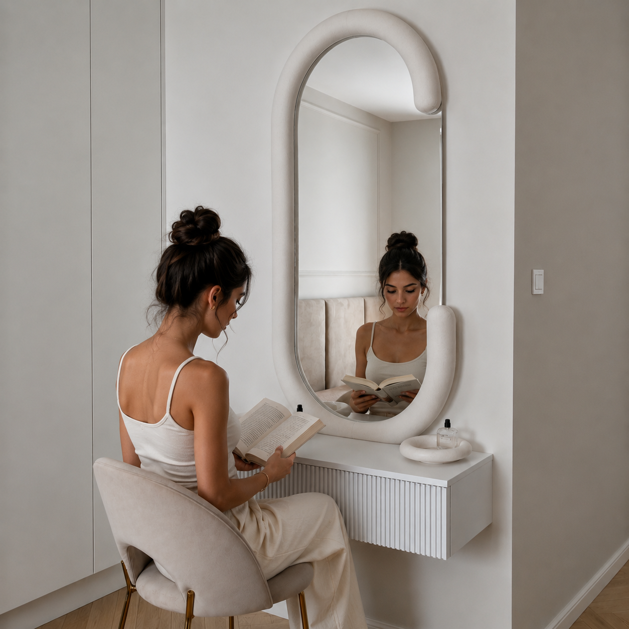Diori Salon Boucle Mirror