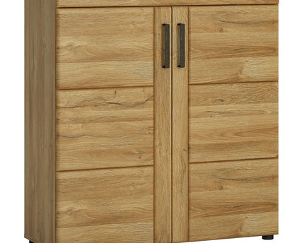 Cortina 2 Door Shoe Cabinet in Grandson Oak