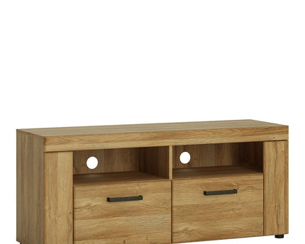 Cortina 2 Drawer TV Cabinet in Grandson Oak