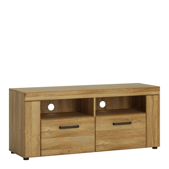 Cortina 2 Drawer TV Cabinet in Grandson Oak