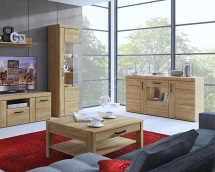 Cortina 2 Drawer TV Cabinet in Grandson Oak