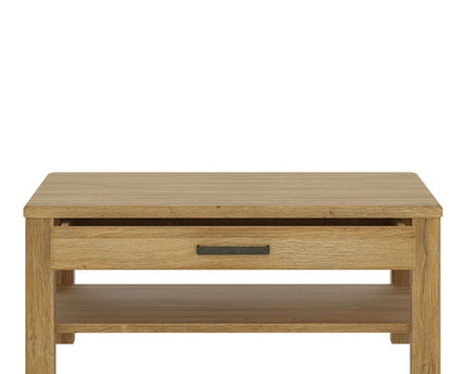 Cortina 1 Drawer Coffee Table in Grandson Oak