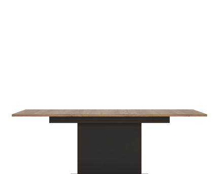 Brolo Extending Dining Table 160-200cm in Walnut and Dark Panel Finish
