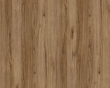 Brolo Tall Glazed Display Cabinet (RH) With the Walnut and Dark Panel Finish