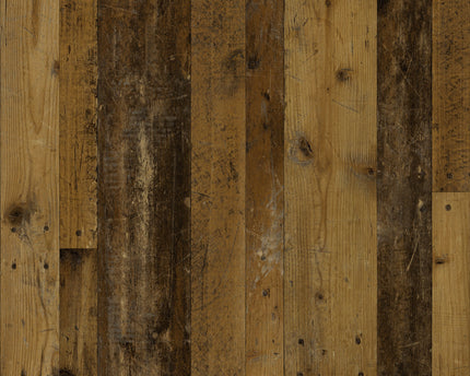 Brooklyn 2 Door Wardrobe with 2 Drawers in Walnut and Dark Matera Grey