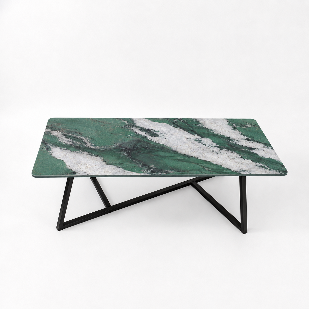 Coffee table zigzag Green