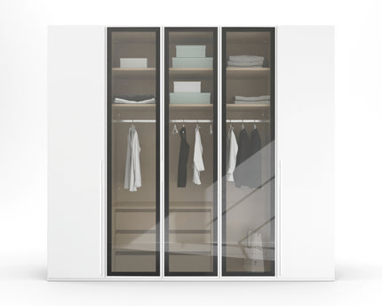 Rauch Skat Shine 5 Door Hinged Wardrobe