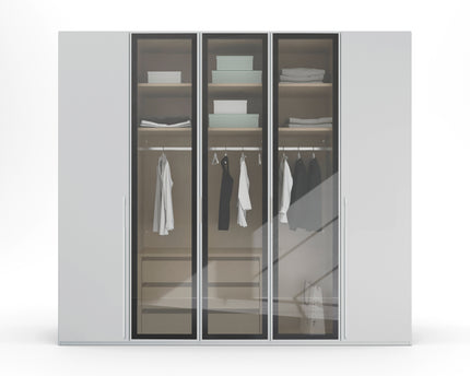 Rauch Skat Shine 5 Door Hinged Wardrobe