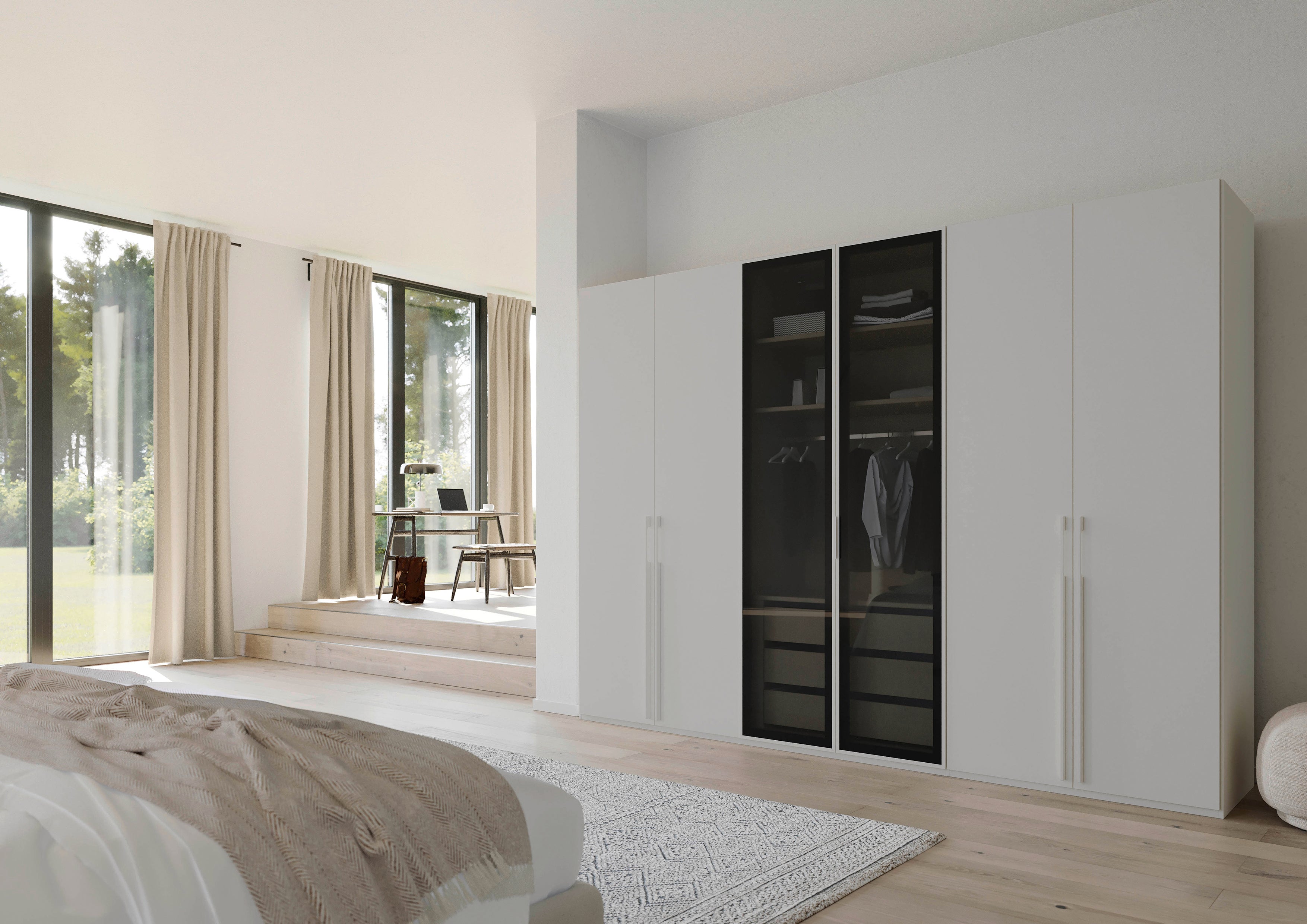 Rauch Skat Shine 6 Door hinged Wardrobe