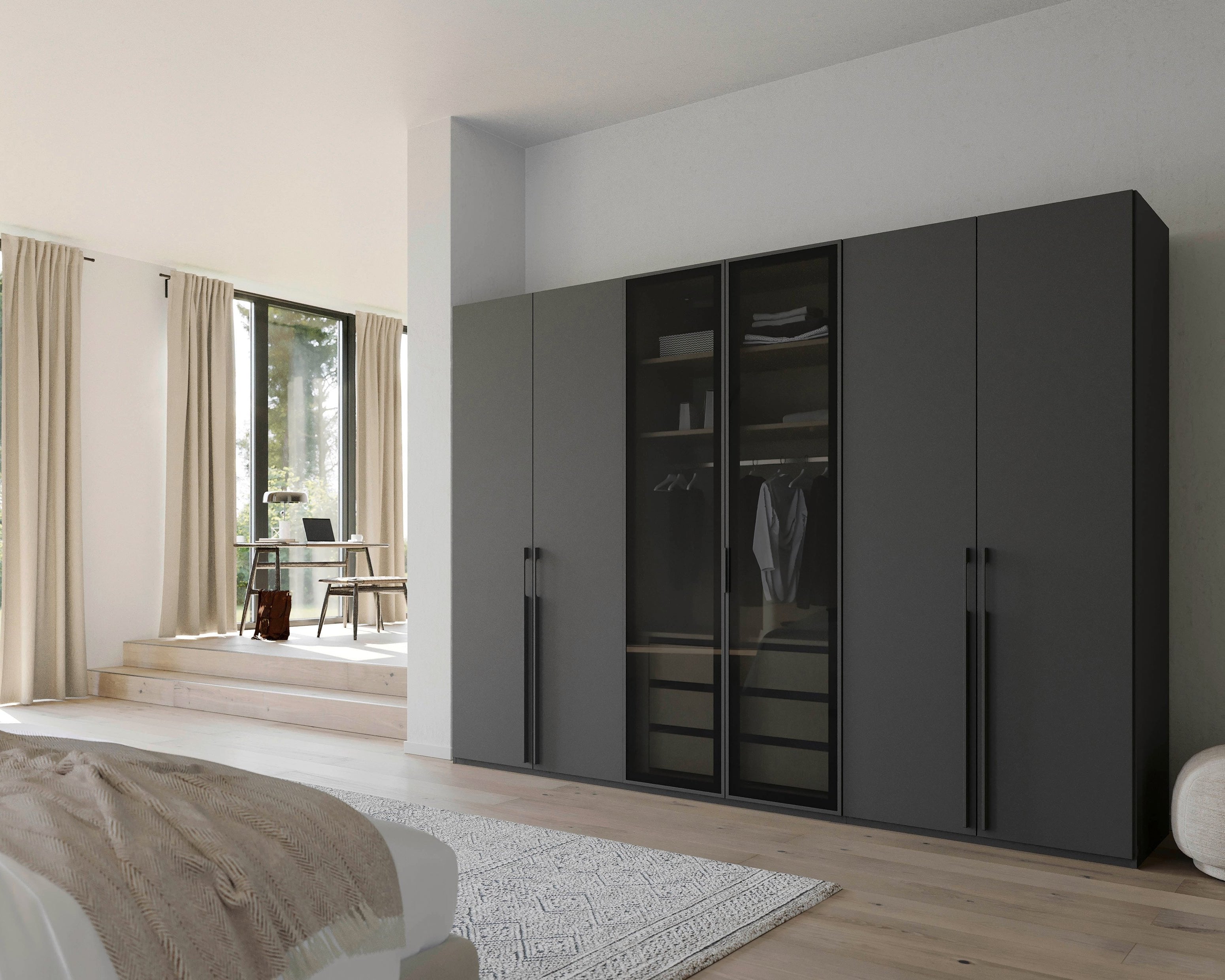 Rauch Skat Shine 6 Door hinged Wardrobe