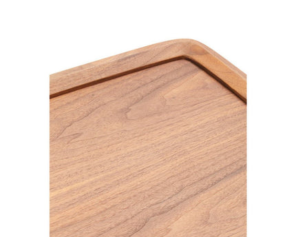 Doha Coffee Table With Cross Metal Legs