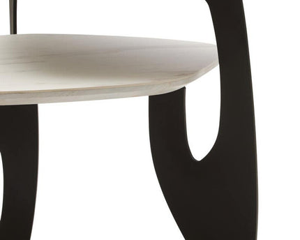 Imperia 2 Tier Small Asymmetrical Ceramic Coffee Table