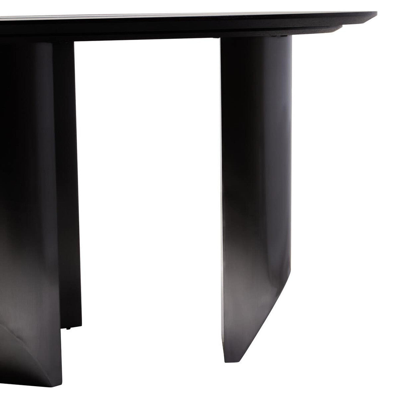 Imperia Round Veneer Dining Table with Ceramic Lazy Susan