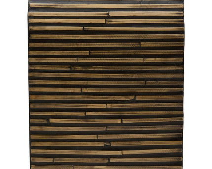 Bambusa Bamboo Inlay Curved Console Table