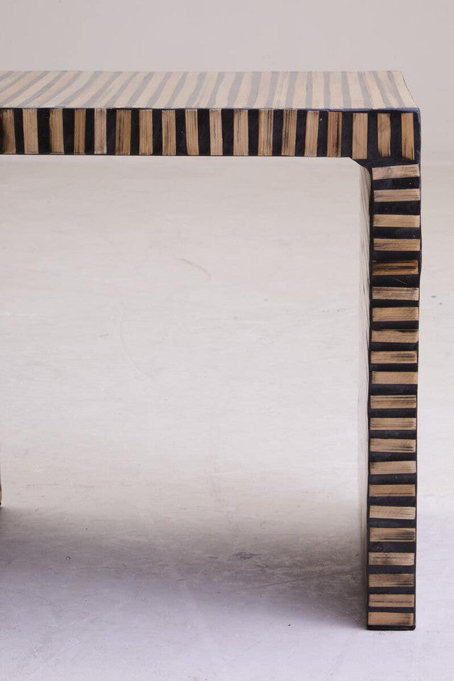 Bambusa Bamboo Inlay Side Table