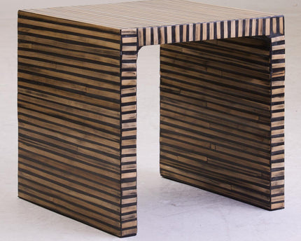 Bambusa Bamboo Inlay Side Table