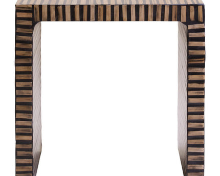 Bambusa Bamboo Inlay Side Table