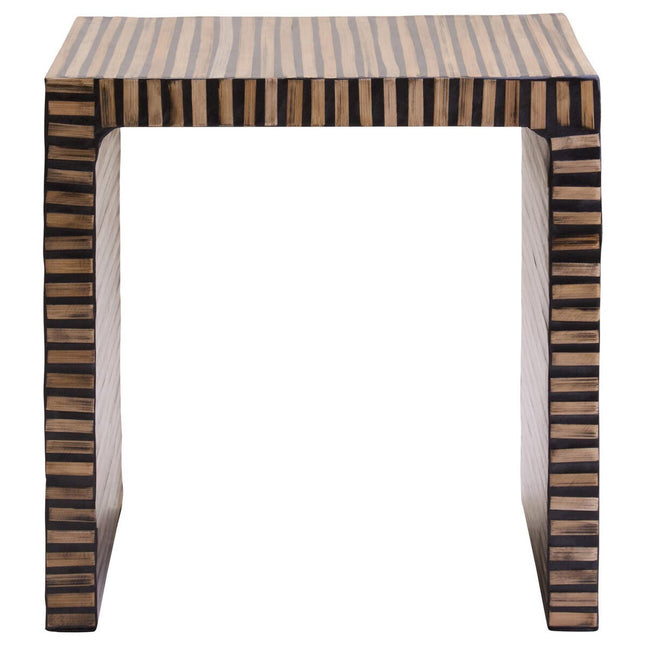 Bambusa Bamboo Inlay Side Table