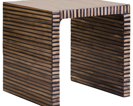 Bambusa Bamboo Inlay Side Table