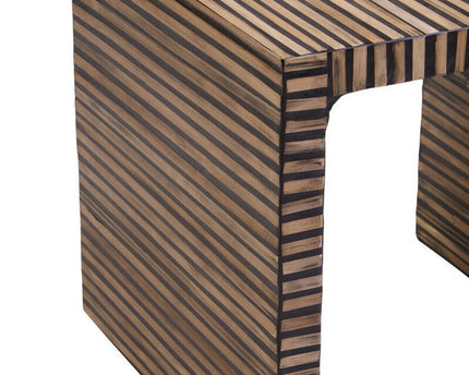 Bambusa Bamboo Inlay Side Table