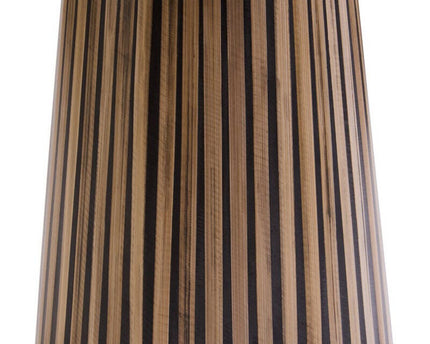 Bambusa Bamboo Inlay Round Side Table