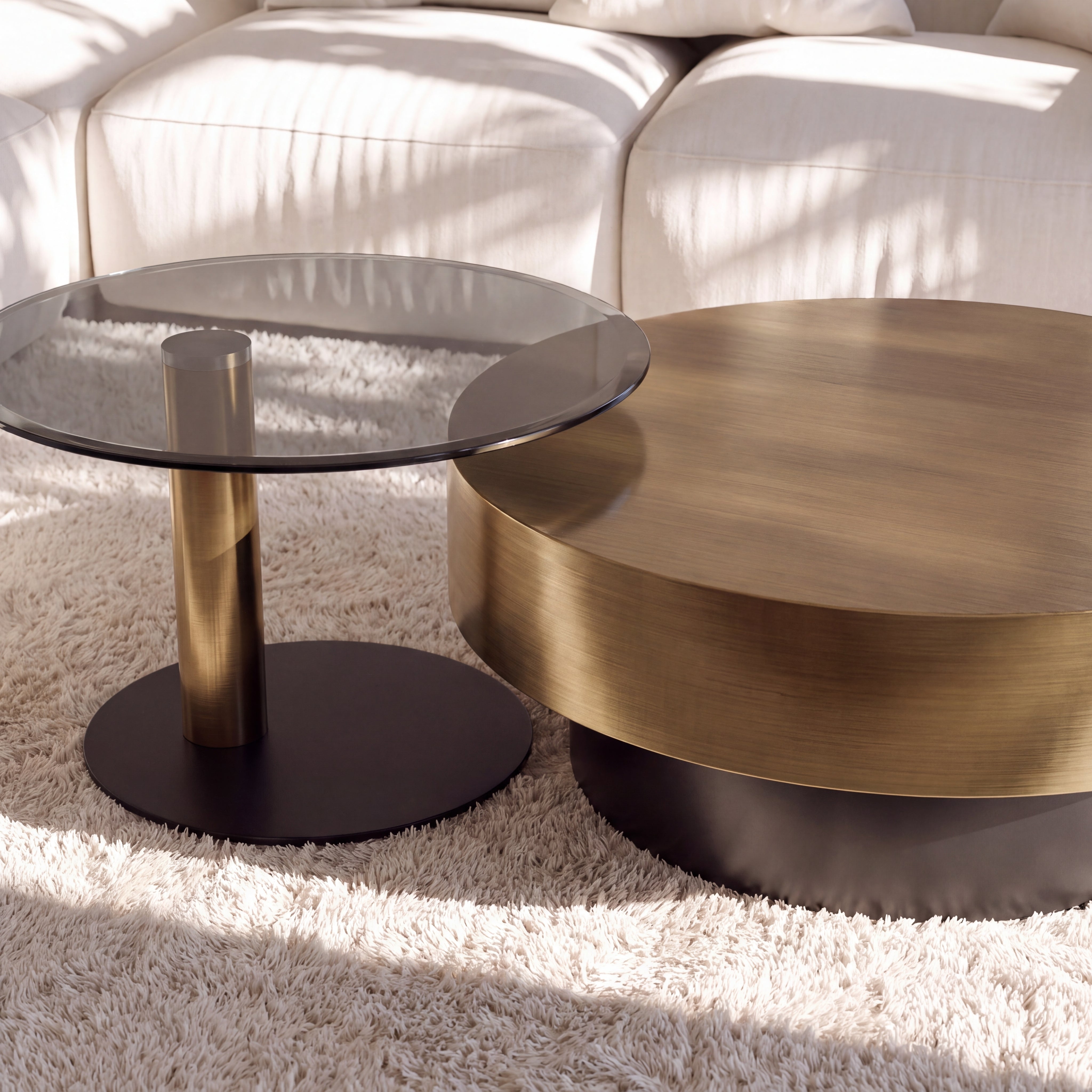 Coffee table gold