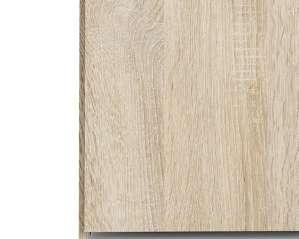 Space Wardrobe - 3 Doors 3 Drawers in Oak 2000