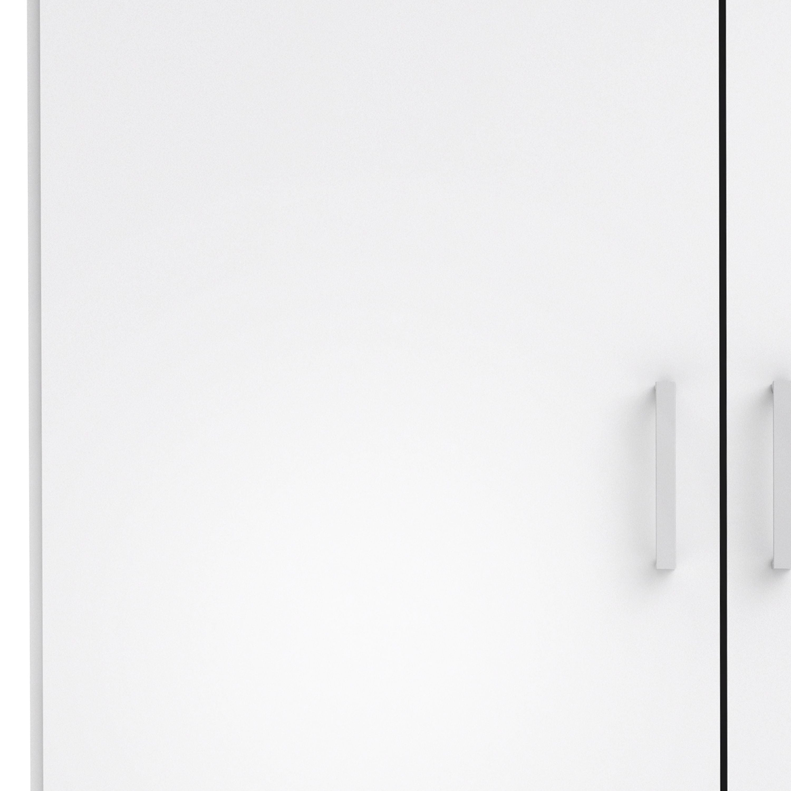 Space Wardrobe with 2 doors White 1750