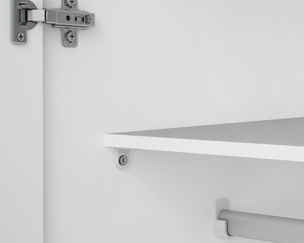 Space Wardrobe with 2 doors White 1750