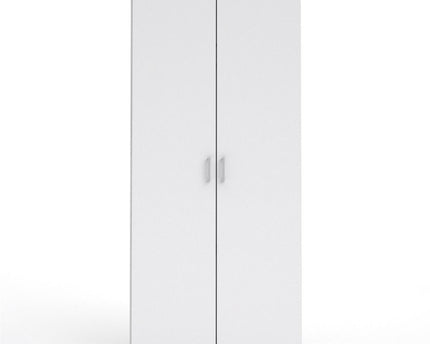 Space Wardrobe 2 Doors White 1750