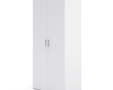 Space Wardrobe 2 Doors White 1750