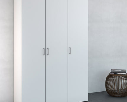 Space Wardrobe with 3 doors White 1750