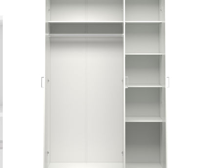 Space Wardrobe with 3 doors White 1750