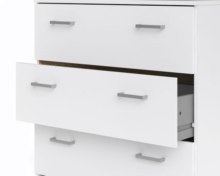 Space Chest of 3 Drawers in White