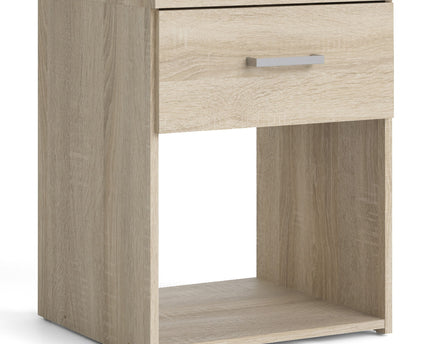 Space Bedside 1 Drawer in Oak