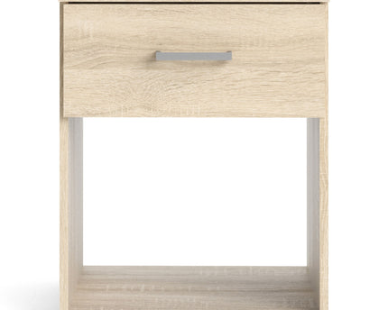 Space Bedside 1 Drawer in Oak