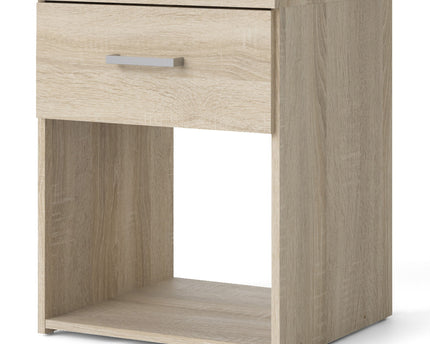 Space Bedside 1 Drawer in Oak
