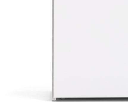 Space Wardrobe - 2 Doors 3 Drawers in White 2000